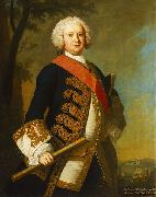 Frances Hudson Storrs Portrait of Admiral Sir Peter Warren painting